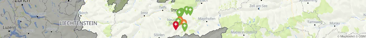 Map view for Pharmacies emergency services nearby Matrei am Brenner (Innsbruck  (Land), Tirol)